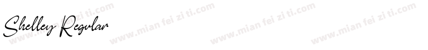 Shelley Regular字体转换